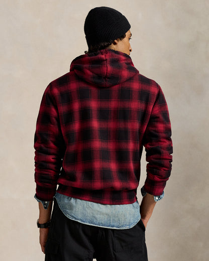 Ralph Lauren Plaid Fleece Hoodie