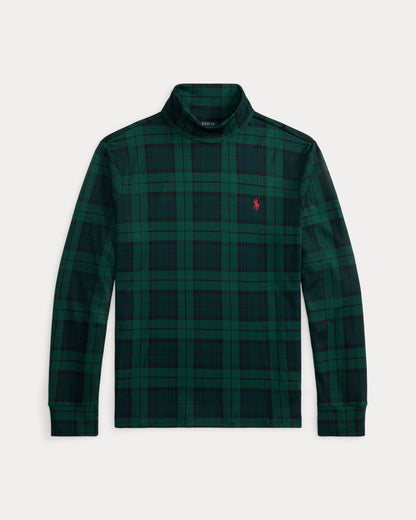 Ralph Lauren Plaid Soft Cotton Turtleneck