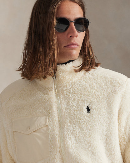 Ralph Lauren Curly Pile Fleece Jacket
