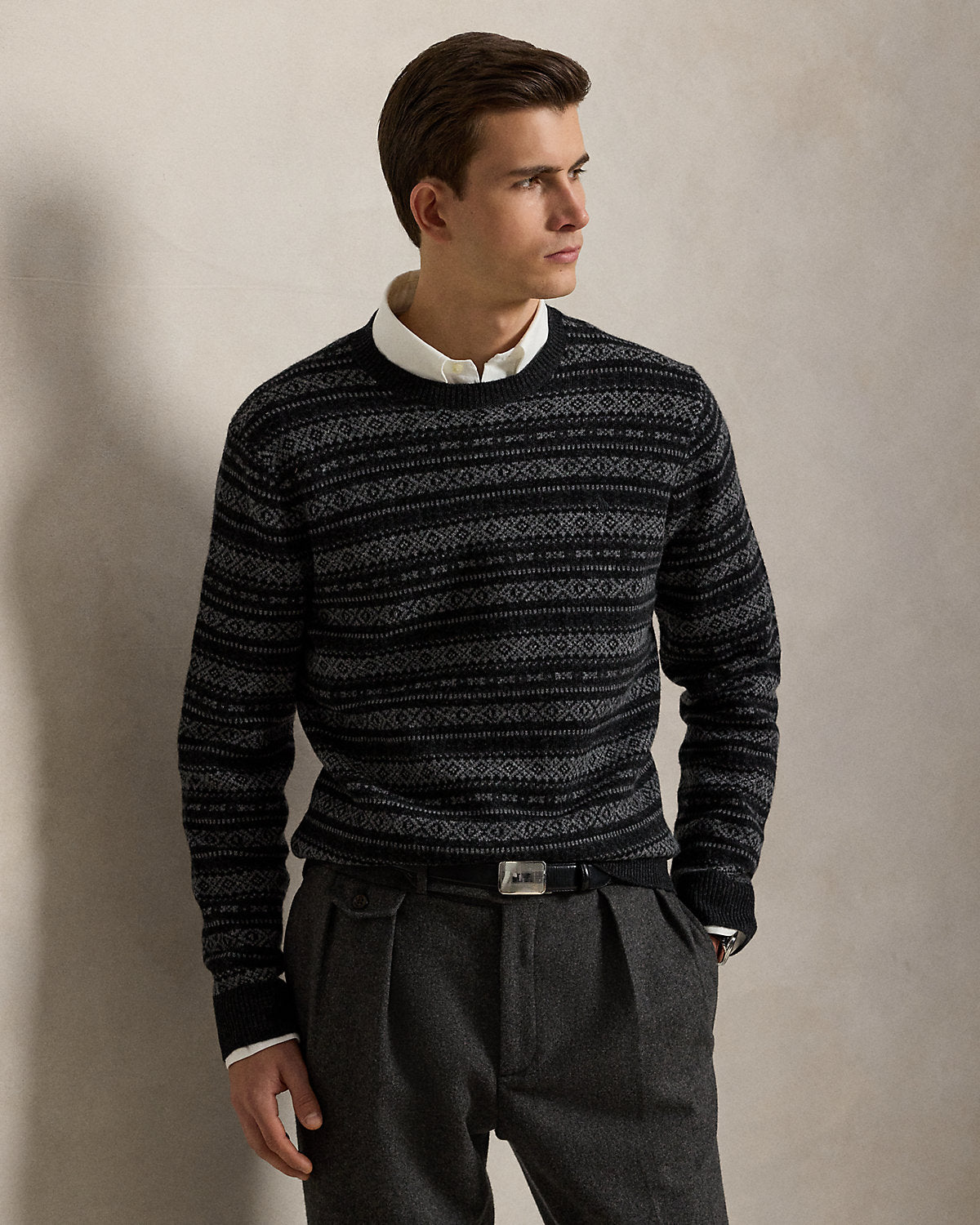 Ralph Lauren Fair Isle Wool Sweater