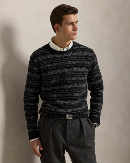Ralph Lauren Fair Isle Wool Sweater