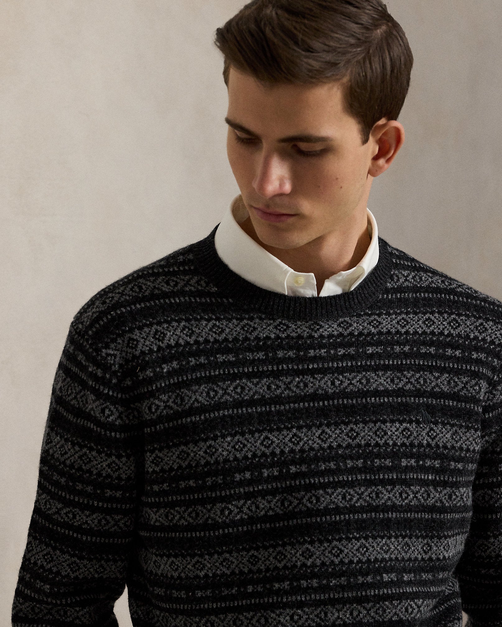 Ralph Lauren Fair Isle Wool Sweater