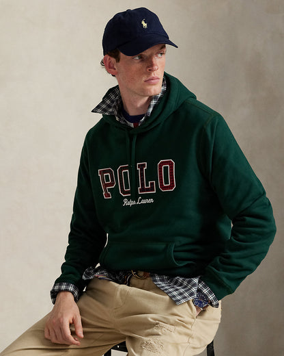 Ralph Lauren The RL Fleece PlaidLogo Hoodie