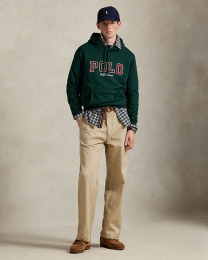 Ralph Lauren The RL Fleece PlaidLogo Hoodie