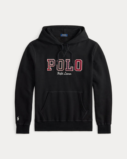 Ralph Lauren The RL Fleece PlaidLogo Hoodie
