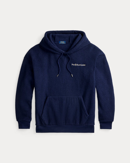 Ralph Lauren Relaxed Fit Logo Pile Fleece Hoodie