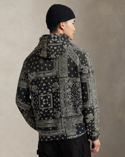 Ralph Lauren BandannaPrint Fleece Hoodie