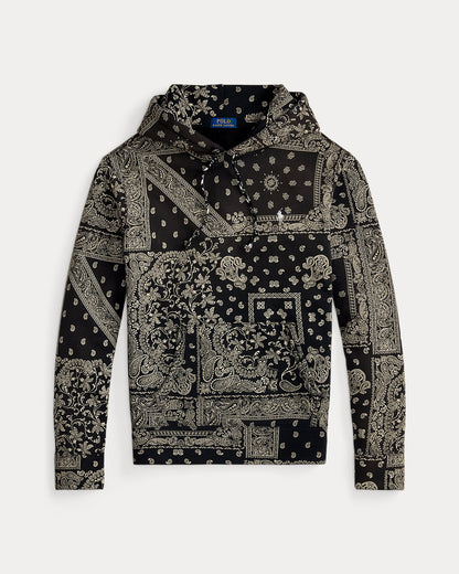 Ralph Lauren BandannaPrint Fleece Hoodie