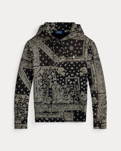 Ralph Lauren BandannaPrint Fleece Hoodie