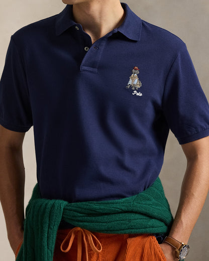 Ralph Lauren Classic Fit DogEmbroidered Polo Shirt
