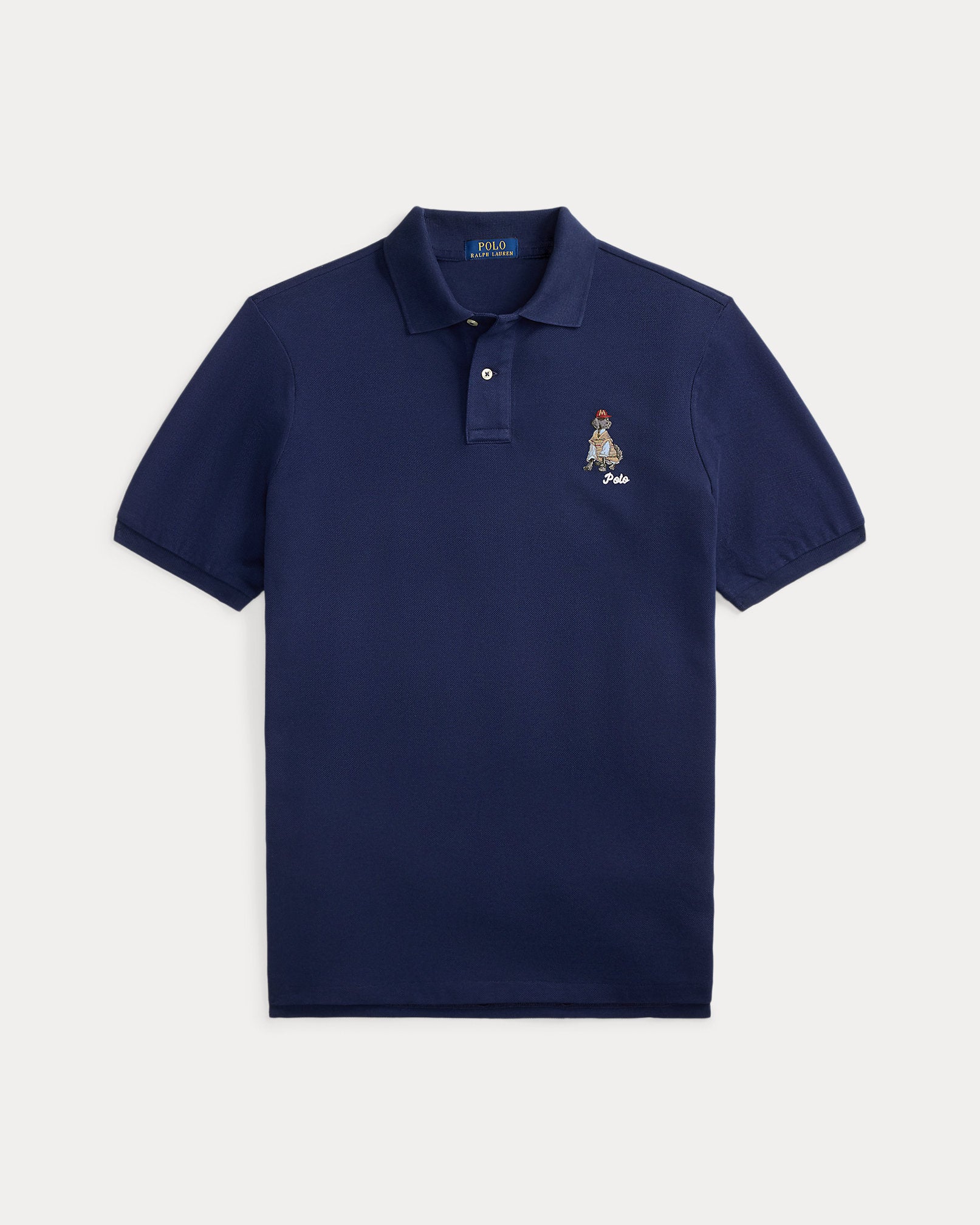 Ralph Lauren Classic Fit DogEmbroidered Polo Shirt