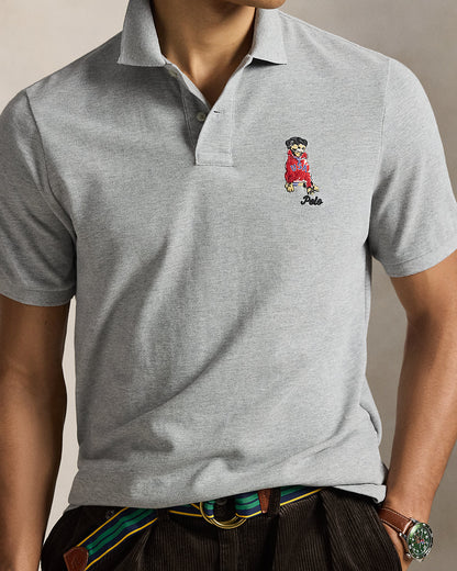 Ralph Lauren Classic Fit DogEmbroidered Polo Shirt
