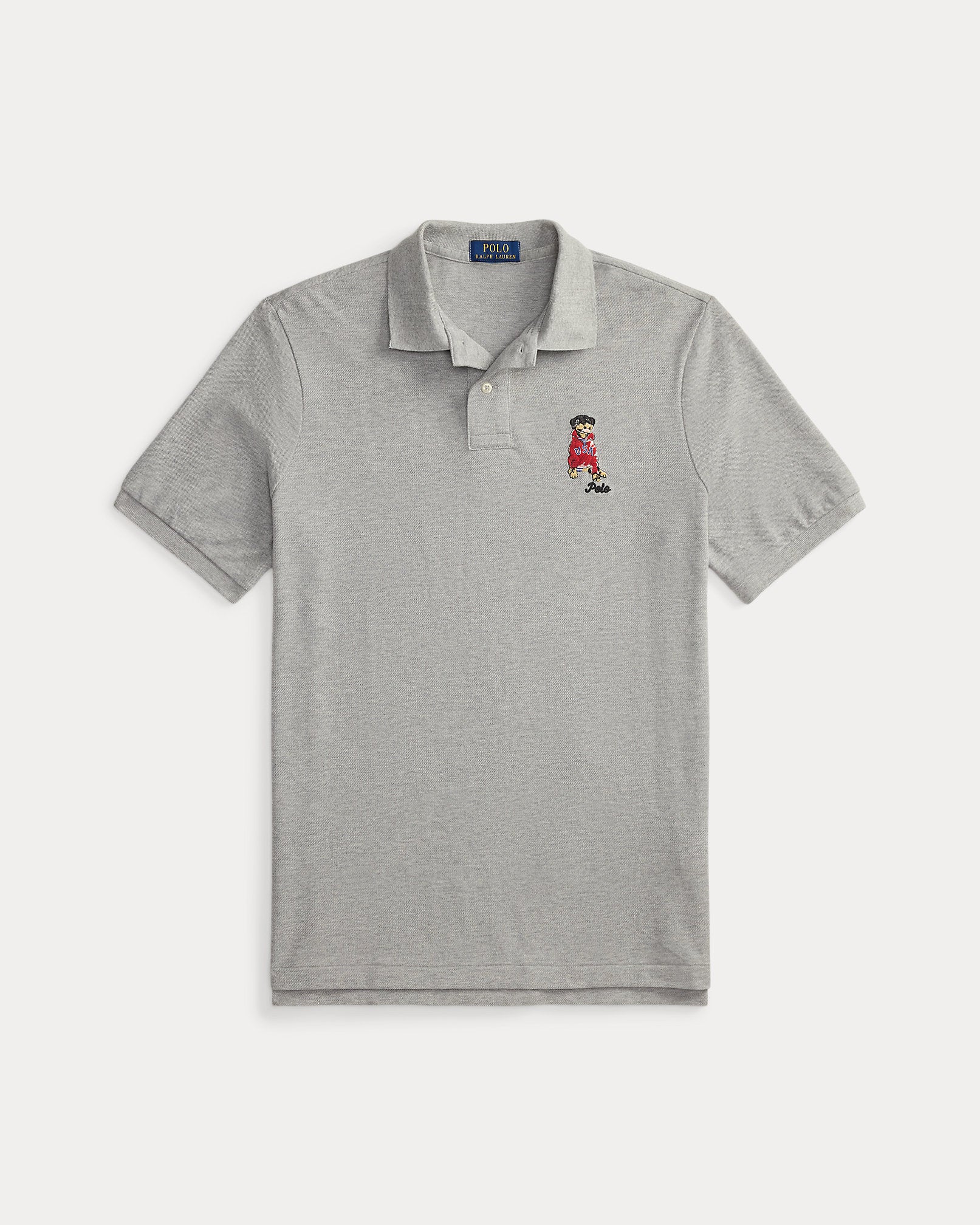 Ralph Lauren Classic Fit DogEmbroidered Polo Shirt