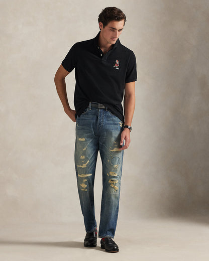 Ralph Lauren Classic Fit DogEmbroidered Polo Shirt