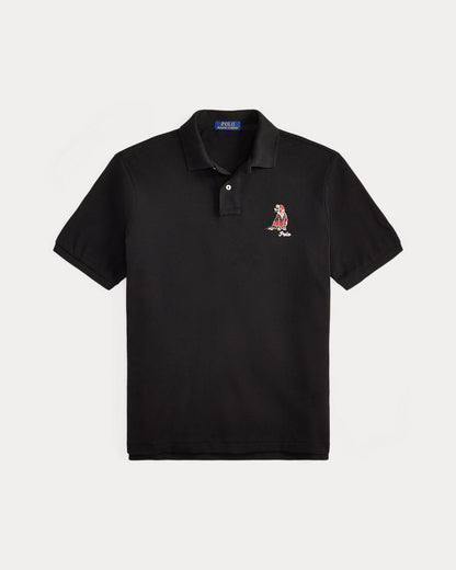 Ralph Lauren Classic Fit DogEmbroidered Polo Shirt