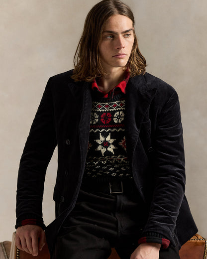 Ralph Lauren Snowflake CottonCashmere Sweater