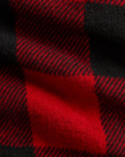 Ralph Lauren Plaid Knit Flannel Overshirt