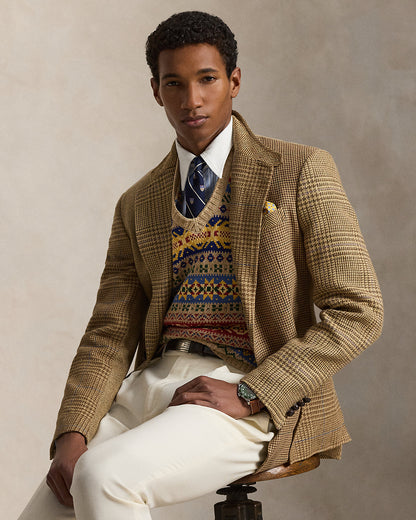 Ralph Lauren Fair Isle CottonLinen Sweater Vest