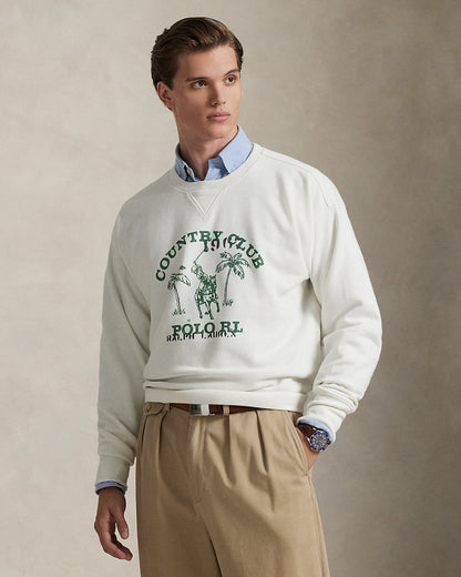 Ralph Lauren Vintage Fit Fleece Graphic Sweatshirt