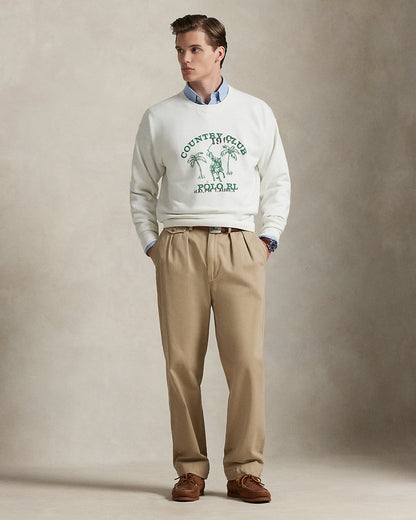 Ralph Lauren Vintage Fit Fleece Graphic Sweatshirt