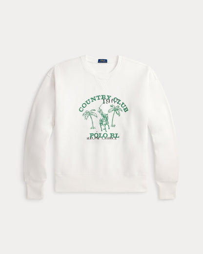 Ralph Lauren Vintage Fit Fleece Graphic Sweatshirt