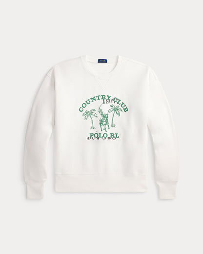 Ralph Lauren Vintage Fit Fleece Graphic Sweatshirt