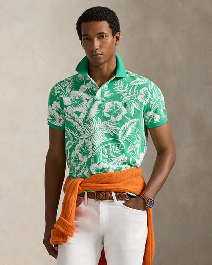 Ralph Lauren Classic Fit Tropical Mesh Polo Shirt