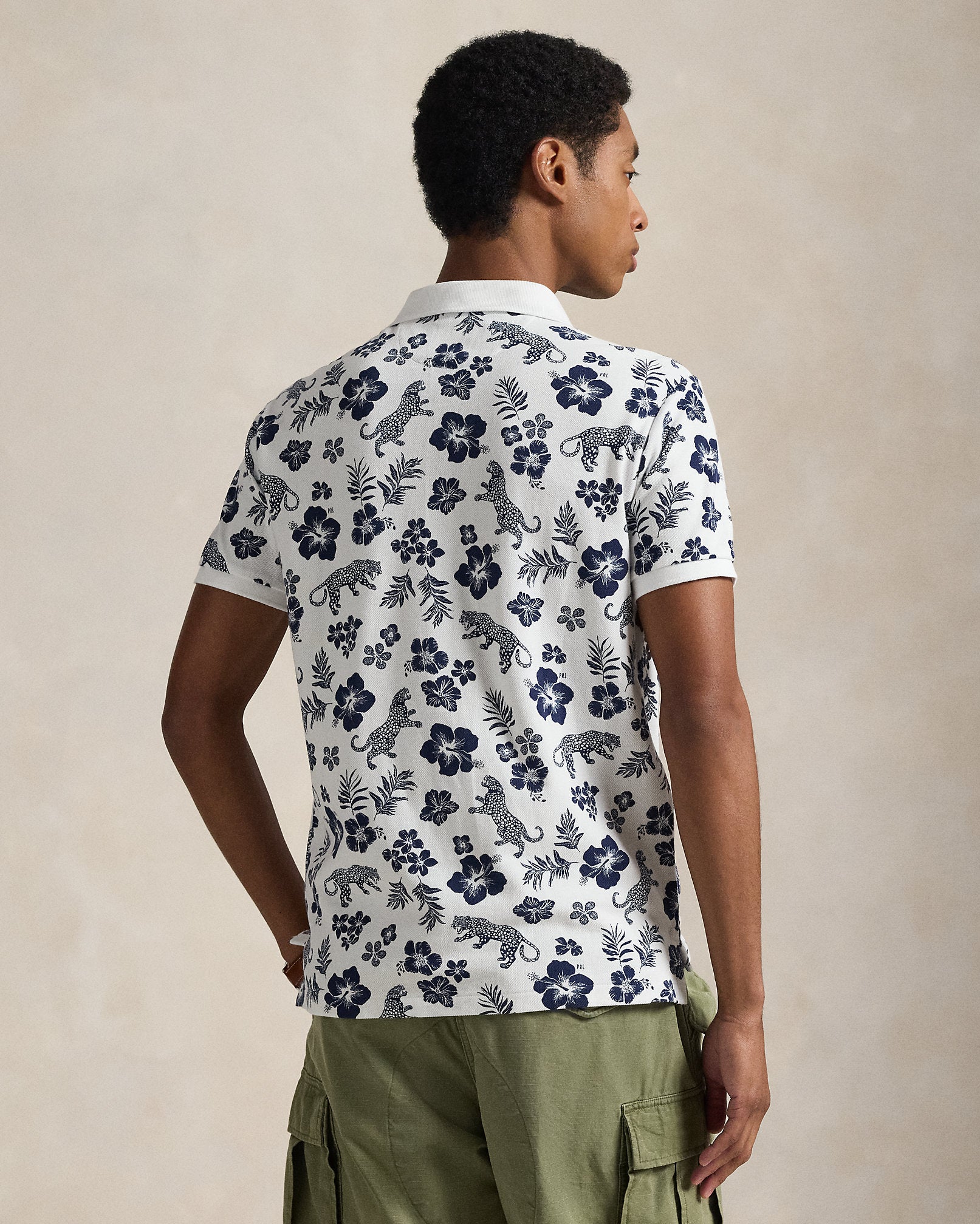 Ralph Lauren Classic Fit Tropical Mesh Polo Shirt