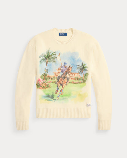 Ralph Lauren Cashmere Graphic Sweater