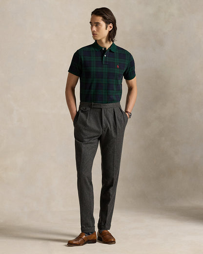Ralph Lauren Classic Fit Plaid Jacquard Polo Shirt