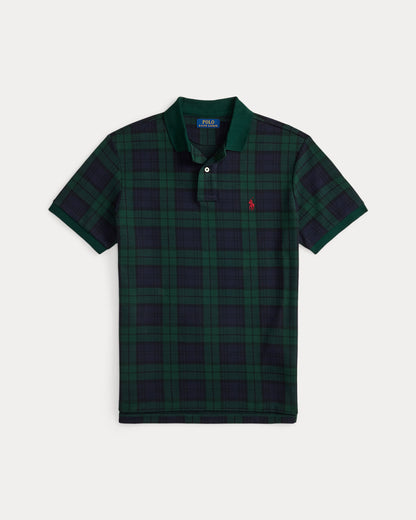 Ralph Lauren Classic Fit Plaid Jacquard Polo Shirt