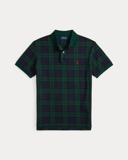 Ralph Lauren Classic Fit Plaid Jacquard Polo Shirt