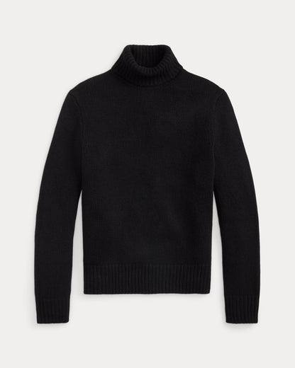 Ralph Lauren SuedePatch WoolCashmere Sweater