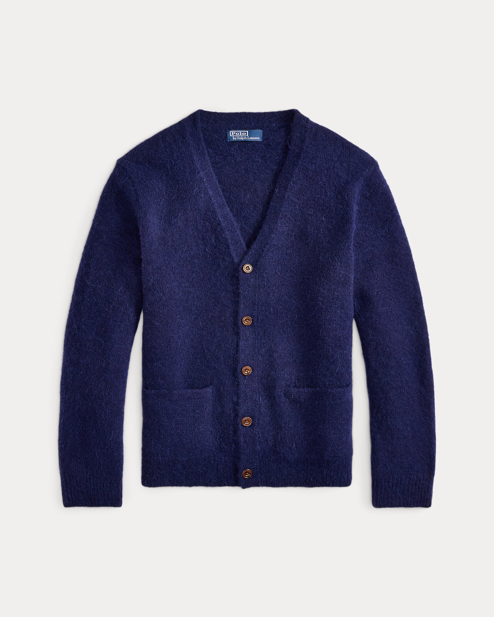 Ralph Lauren SuedePatch WoolBlend Cardigan