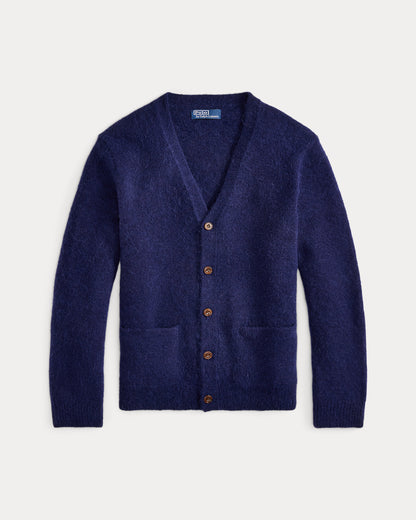 Ralph Lauren SuedePatch WoolBlend Cardigan