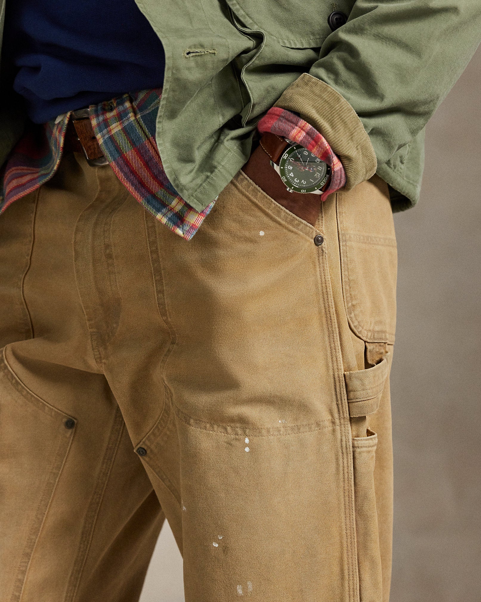 Ralph Lauren Polo Dungaree Fit Canvas Carpenter Pant