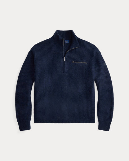 Ralph Lauren QuarterZip Mockneck Sweater
