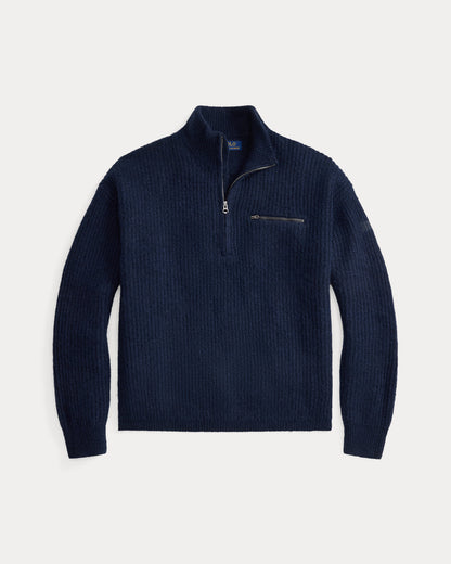 Ralph Lauren QuarterZip Mockneck Sweater