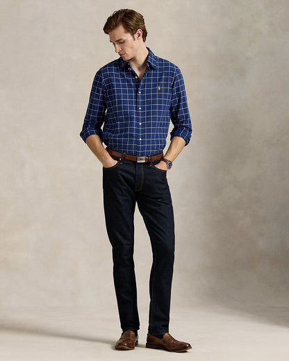 Ralph Lauren Classic Fit Windowpane Oxford Shirt