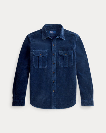Ralph Lauren Classic Fit Indigo Corduroy Workshirt