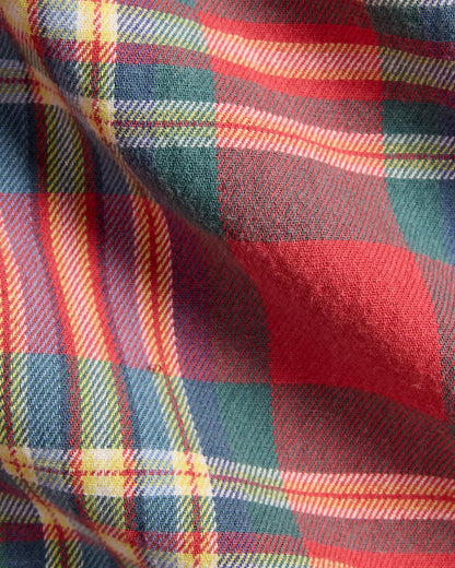 Ralph Lauren Classic Fit Plaid Flannel Workshirt