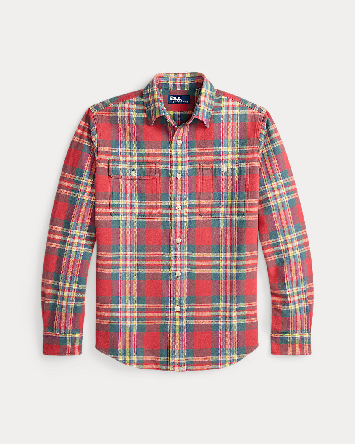Ralph Lauren Classic Fit Plaid Flannel Workshirt