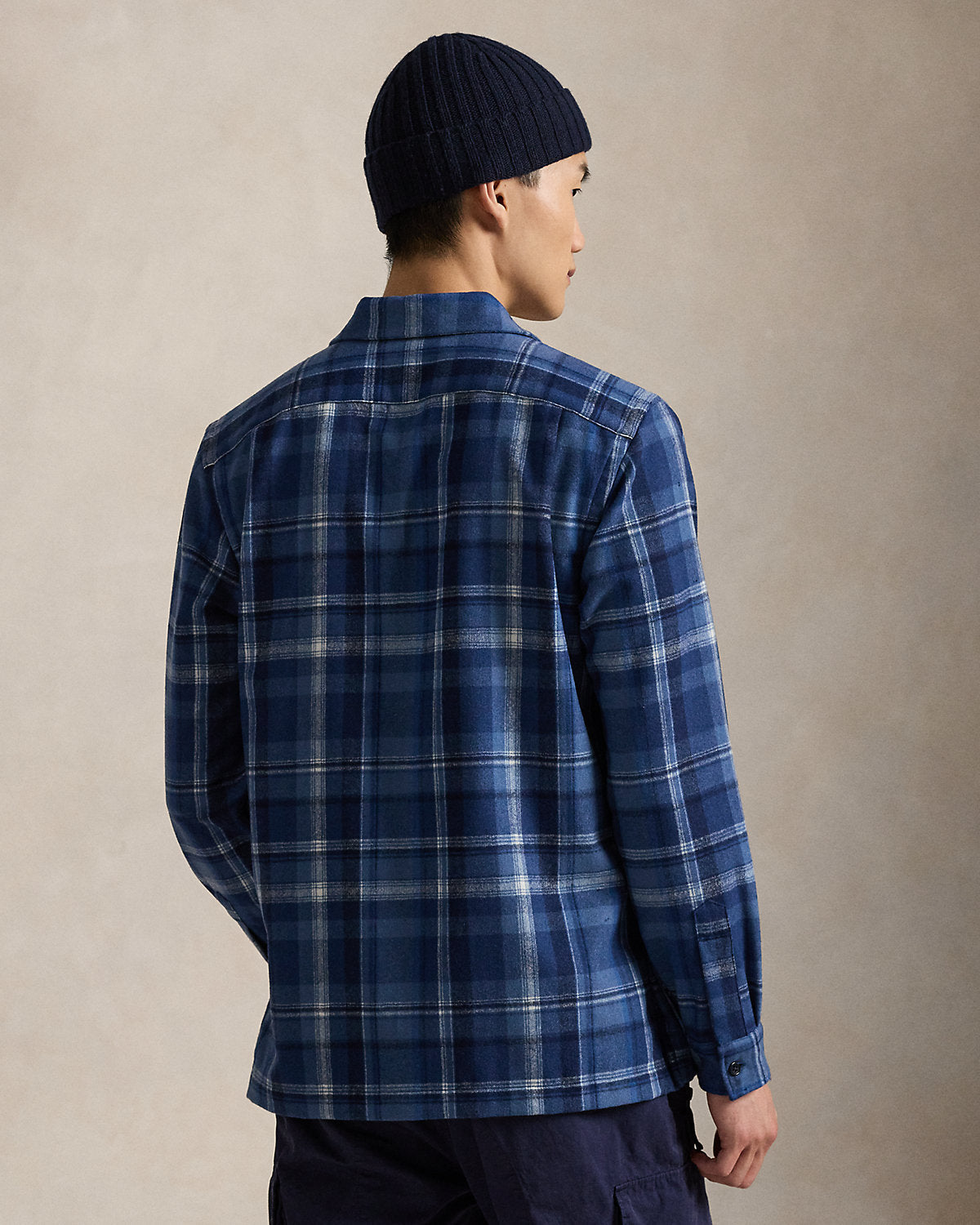 Ralph Lauren Classic Fit Plaid Wool Shirt