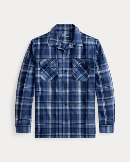 Ralph Lauren Classic Fit Plaid Wool Shirt