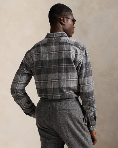 Ralph Lauren Classic Fit Plaid Wool Workshirt