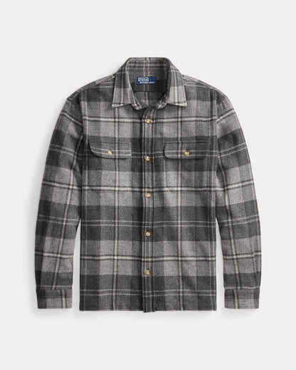 Ralph Lauren Classic Fit Plaid Wool Workshirt
