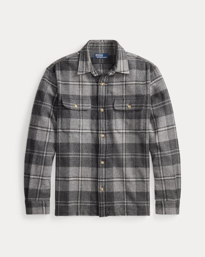 Ralph Lauren Classic Fit Plaid Wool Workshirt