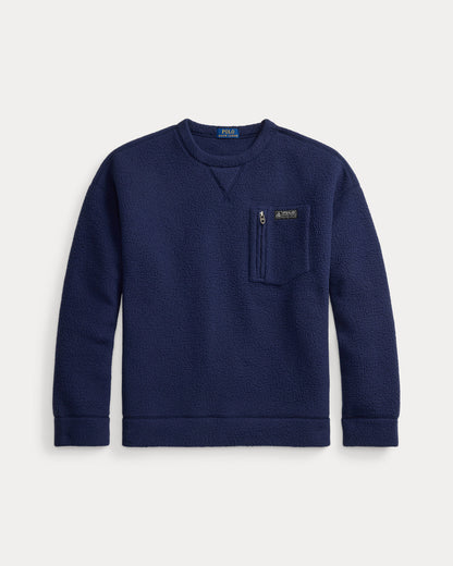 Ralph Lauren Relaxed Fit Pile Fleece Sweatshirt