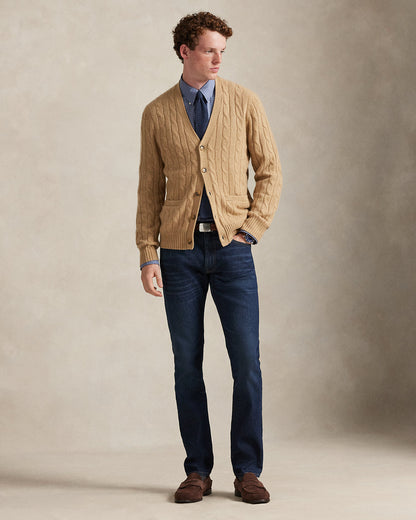Ralph Lauren CableKnit Cashmere Cardigan