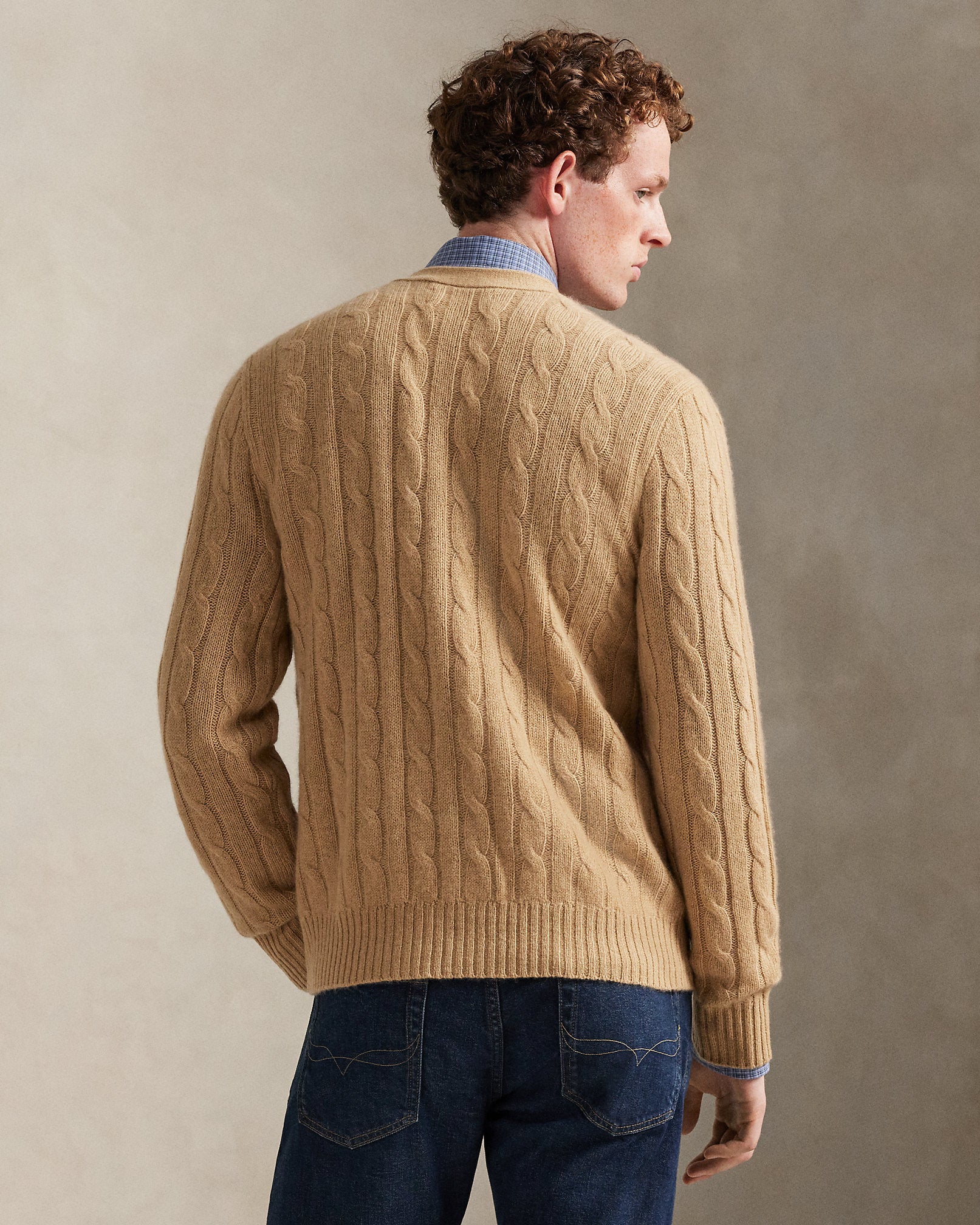 Ralph Lauren CableKnit Cashmere Cardigan
